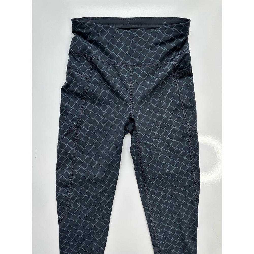 Sweaty Betty Zero Gravity‎ Leggings Dark Gray Hexagon / Women's XS